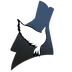 Wolf and crow emblem